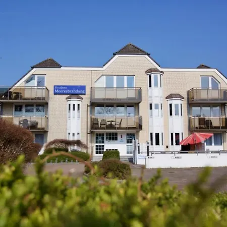 Residenz Meeresbrandung 44 , Studiowohnug Mit Tv,komfortbett,einbaukueche, Geschirrspueler, Suedterrasse Mit Strandkorb, Schwimmbad, Sauna Und Tiefgarage, Wlan ! דירה